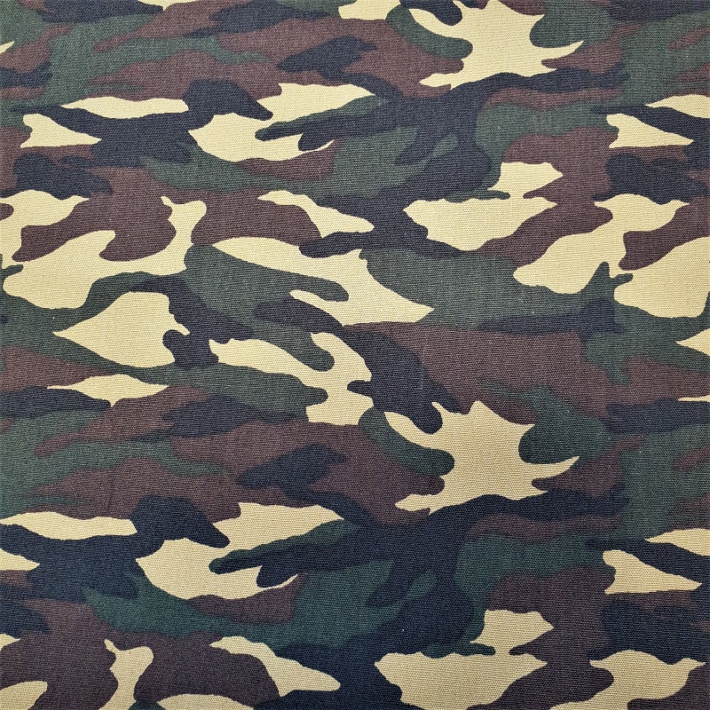 100% Cotton Camouflage - WOODLAND
